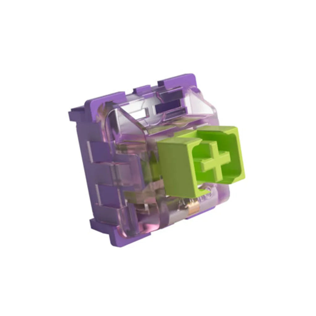Akko CS-interruptor verde estrella de mar, 3 pines, 50gf, interruptores lineales personalizados DIY para juegos de teclado mecánico, interruptor MX, lubricación de fábrica - imagen 5