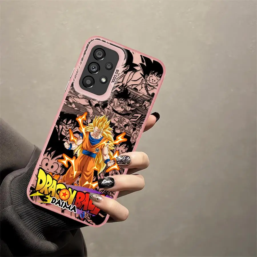 Funda para Samsung Galaxy A26 A31 A35 A24 A25 A11 A12 A32 A34 A15 A16 A36 A17 A20s A21s A23 A13 A14 funda trasera para teléfono Dragon Ball - imagen 4