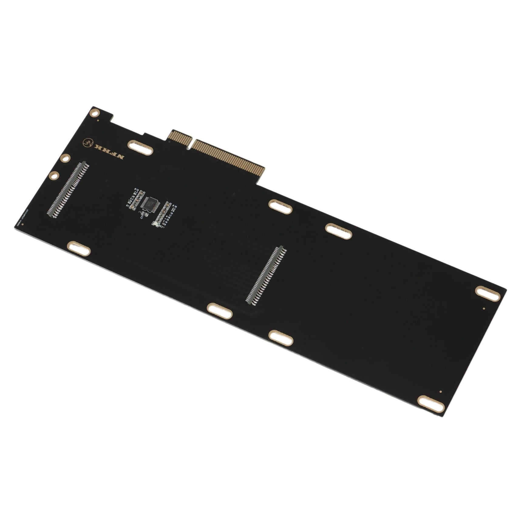 Tarjeta elevadora PCIE U.2 a PCI-E X8 X16, adaptador PCI-E X8 a U.2 SFF-8639, tarjeta de servidor de transferencia de doble Bahía SATA-Express