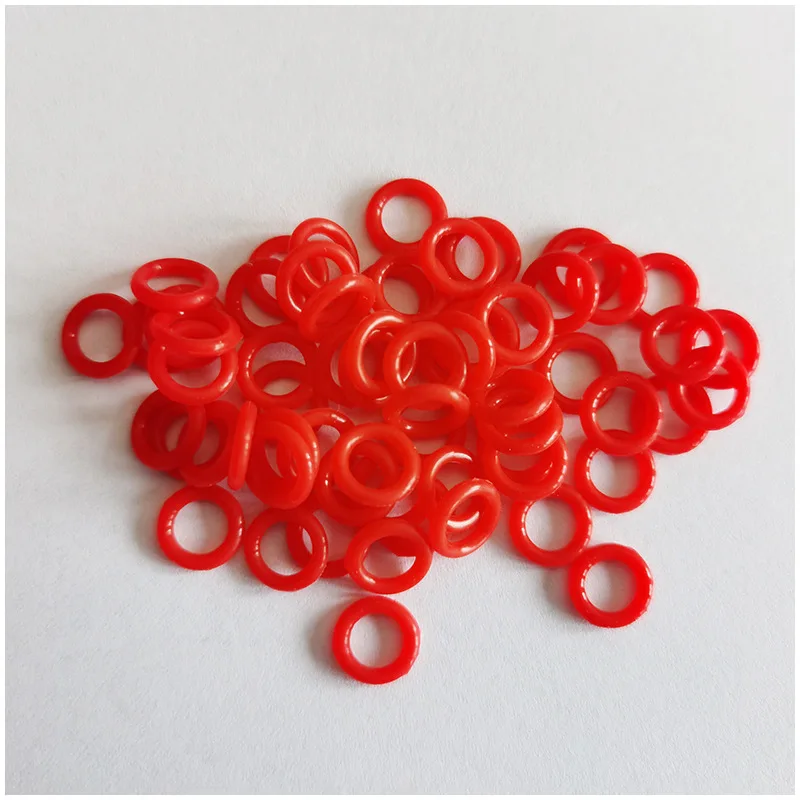 Teclado mecánico especial, silenciador de teclado, anillo de amortiguación, anillo de goma, cinturón de reducción de ruido, anillo de goma de silicona, Keyway - imagen 3