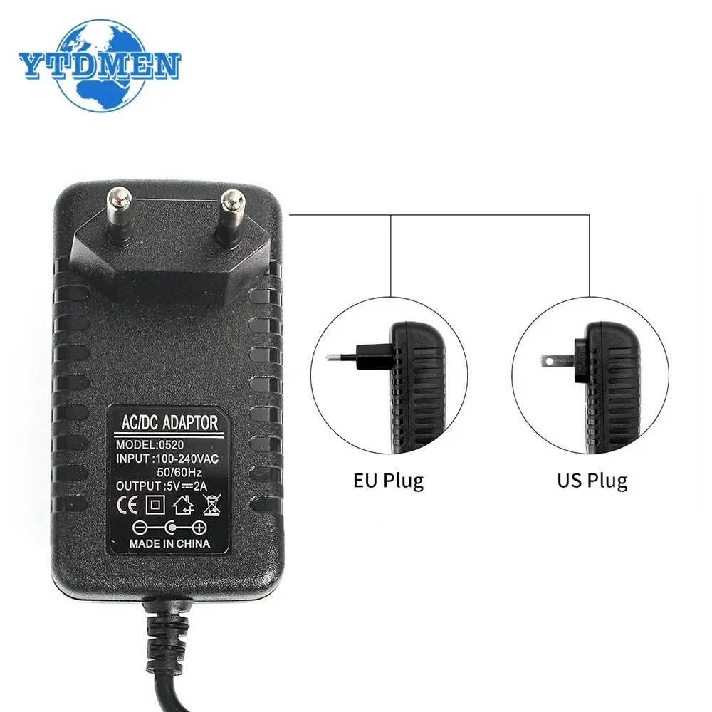 Adaptador de fuente de alimentación de CA a CC 5V 1A 2A 3A 5A 6A 8A 10A adaptador de corriente 220V a 5V cargador Universal para controlador LED UE EE. UU. - imagen 3