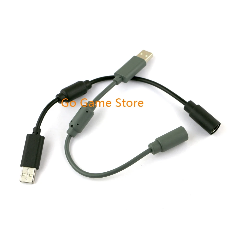 50pcs USB Breakaway Connection Cable Cord Adapter for Xbox 360 Wired Controller Cable