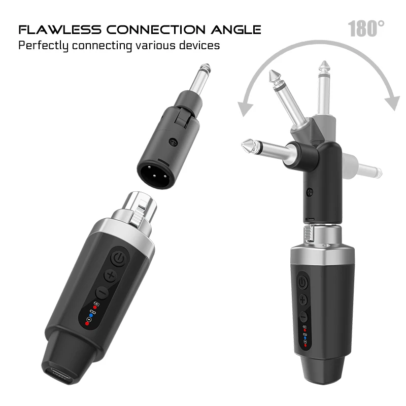 Sistema de transmisión y recepción inalámbrico FM con transmisión estable sin retraso para micrófonos con cable, consola mezcladora - imagen 4
