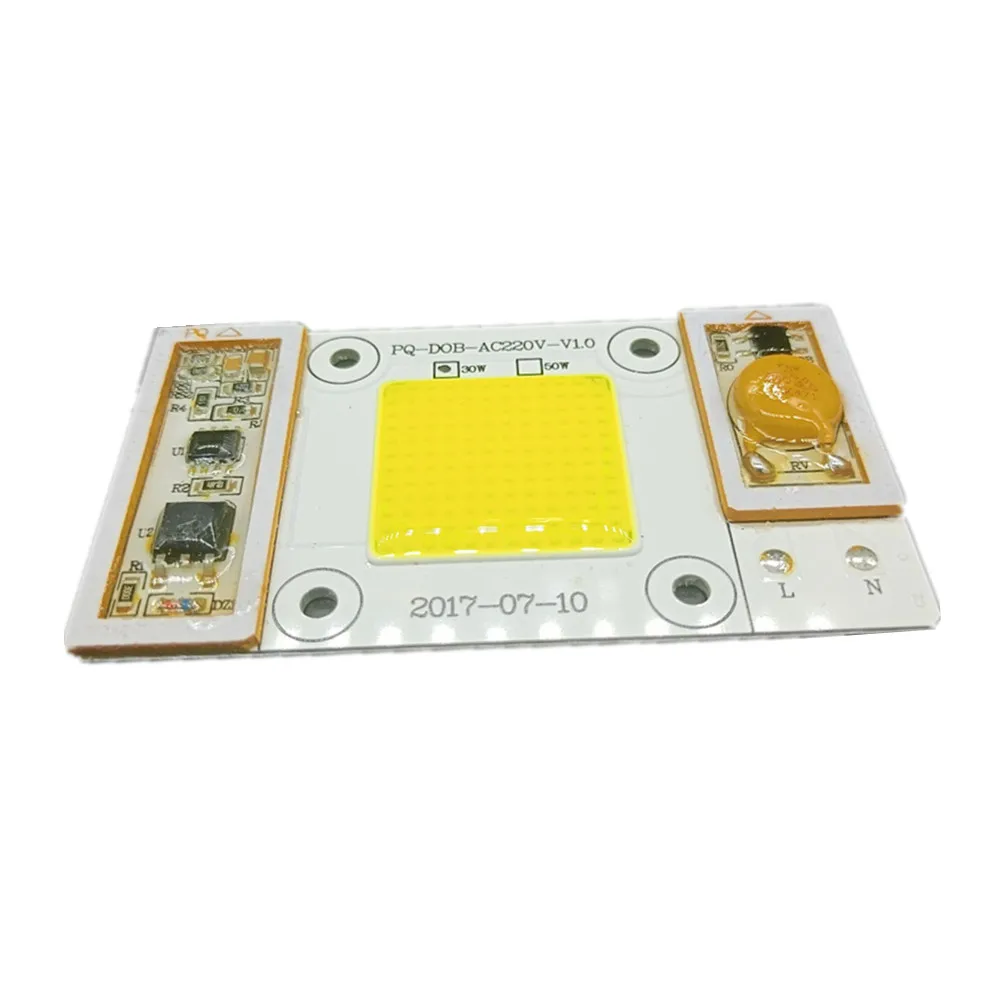 Chip Led COB de alta potencia, controlador integrado, 50W, 30W, 110V, 220V, Blanco cálido, blanco frío - imagen 5