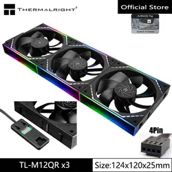 Thermalright TL-M12Q Tríple Ventilador PC – Refrigeración Silenciosa