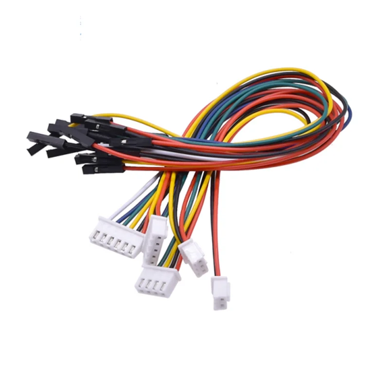5 unids/lote JST 1,25mm a DuPont 2. Cable de conexión/terminal de 54 mm-1P, cable DuPont largo de 10/20/30 cm, 2p, 3p, 4p, 5p-12p - imagen 3