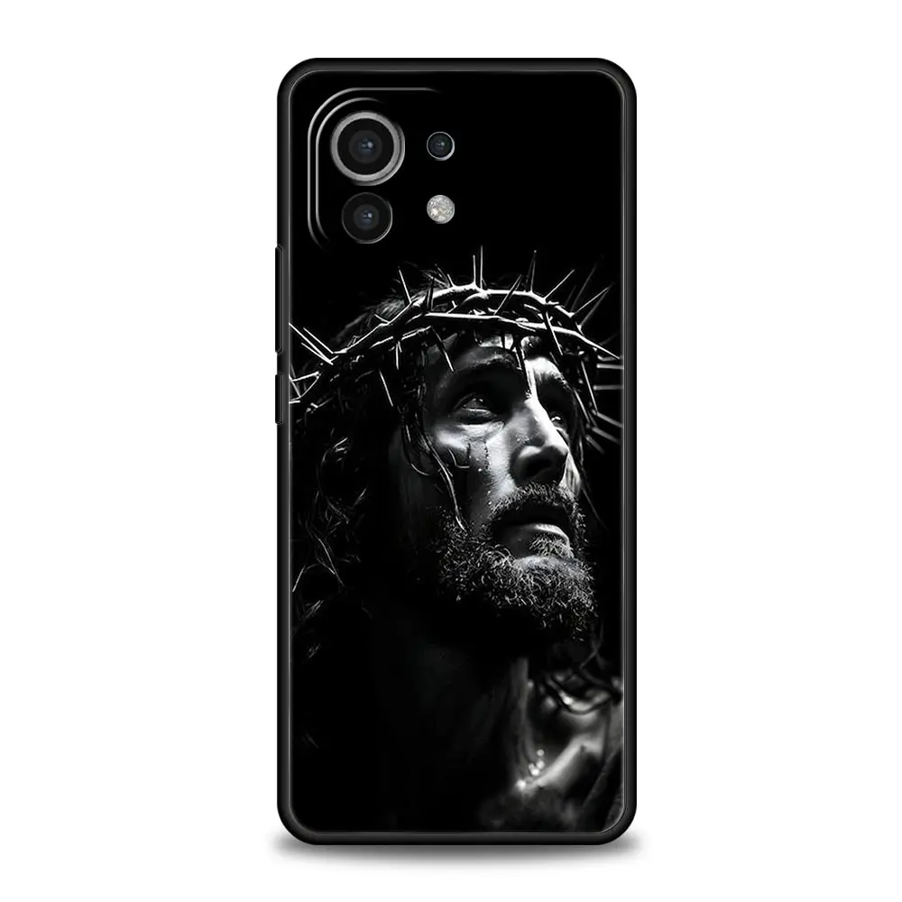 Funda de teléfono con Biblia cristiana de Jesús para Xiaomi Mi 17 15T 15 14 14T 13T 12T Pro 12 13 Lite 5G 11T Poco X6 X7 X5 Pro, funda suave - imagen 4