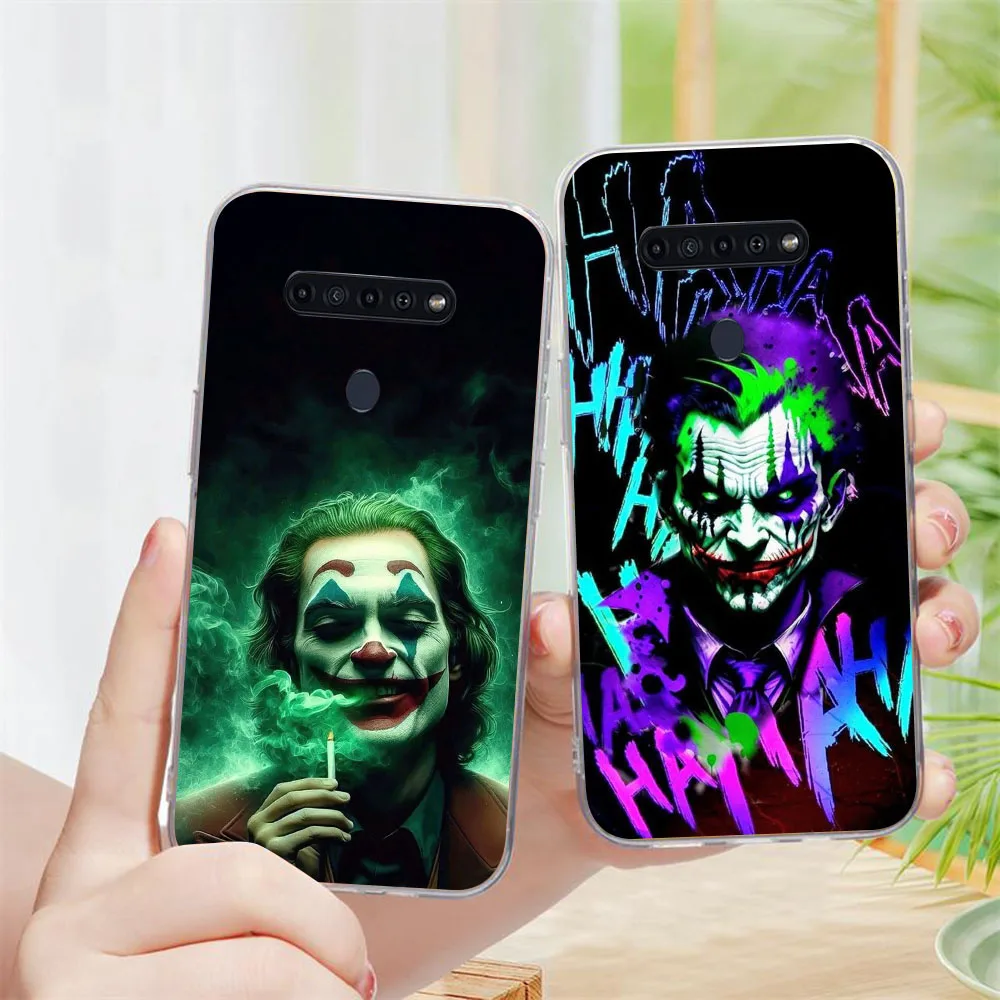 BD-60 The Joker funda transparente para LG K50S K50 K61 G8 THINQ5 V40 V50 K40 ThinQ Q60 K51S G8x K40S K41S Q61 V60 - imagen 4
