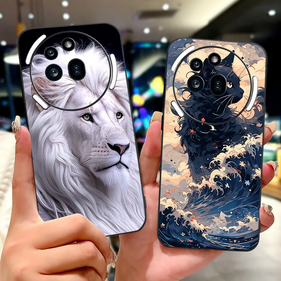 Para nada teléfono 3A Pro funda A059P lindo gato León pintado cubierta a prueba de golpes funda de teléfono para nada teléfono 3A Phone3A Pro bolsas suaves - imagen 5
