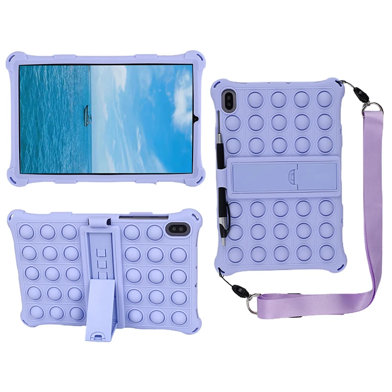 Funda de silicona blanda para Samsung Galaxy Tab A8, SM-X200, X205, A7, T500, T505, S6 Lite, S5E, T860, 865, P610, P615, P619, T720, T725