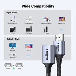 Cable Extensor HDMI UGREEN 8K MacBook Pro PS5 Xbox