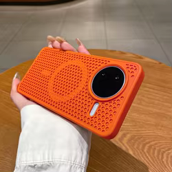 Para Xiaomi POCO F7 Ultra funda dura de PC disipación de calor funda protectora trasera magnética para Xiaomi POCO F7 Pro carcasa de teléfono