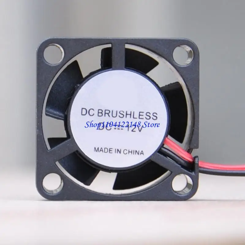 P9FA 25 mm Ventilador micro enfriamiento DC5V 12V 24V Rojos hidráulicos sin escobillas para impresora y electrónica - imagen 2