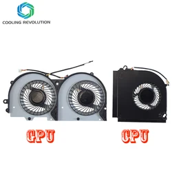 Clevo P950HR Ventilador refrigeración CPU GPU – Repuesto original