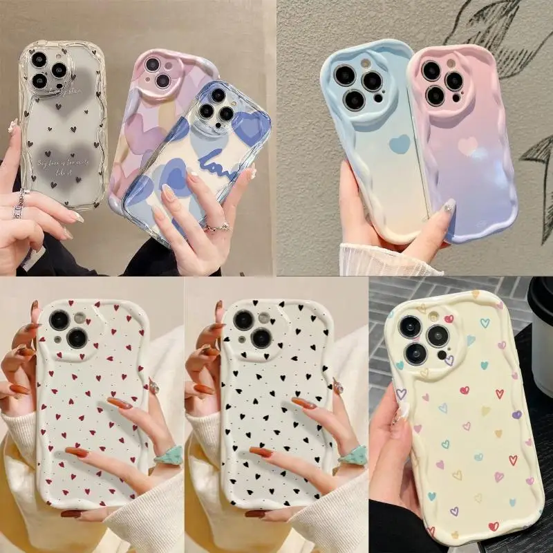 Funda para Reno 11 5G 11F Reno 7 4G flor transparente silicona suave 3D borde ondulado protección de lente contraportada para OPPO A78 A79 A98 5G