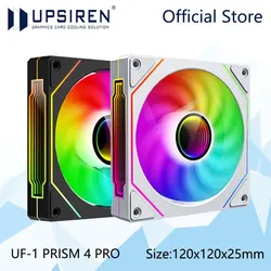 UPSIREN UF-1 PRISM 4 PRO Ventilador ordenador ARGB PWM silencioso