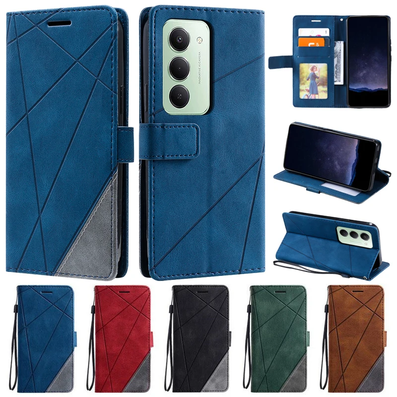 Para Coque Xiaomi Redmi 15 funda Redmi15 169mm Funda de cuero tipo billetera con tapa de lujo para Fundas Xiomi Xiaomi Redmi 15 funda para teléfono