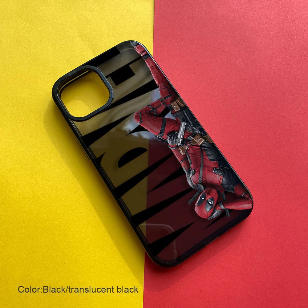 Funda de teléfono fresca de Marvel Deadpool de alta calidad para iPhone 16 15 14 13 PRO MAX 11 12 13 PRO X XS XR 7 8 Plus Mini Y2k funda suave - imagen 5