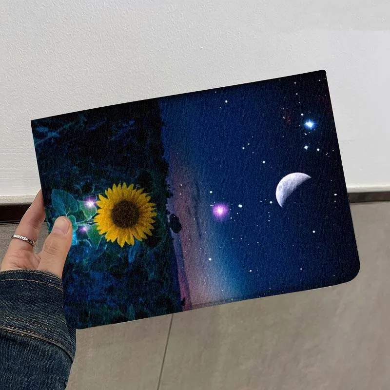 Funda de girasol a la moda para Xiaomi Redmi Pad 2 4 5 6 6S 7 7S SE Pro Ultra Max 14 11 8,7 11,2 12,5 pulgadas - imagen 3