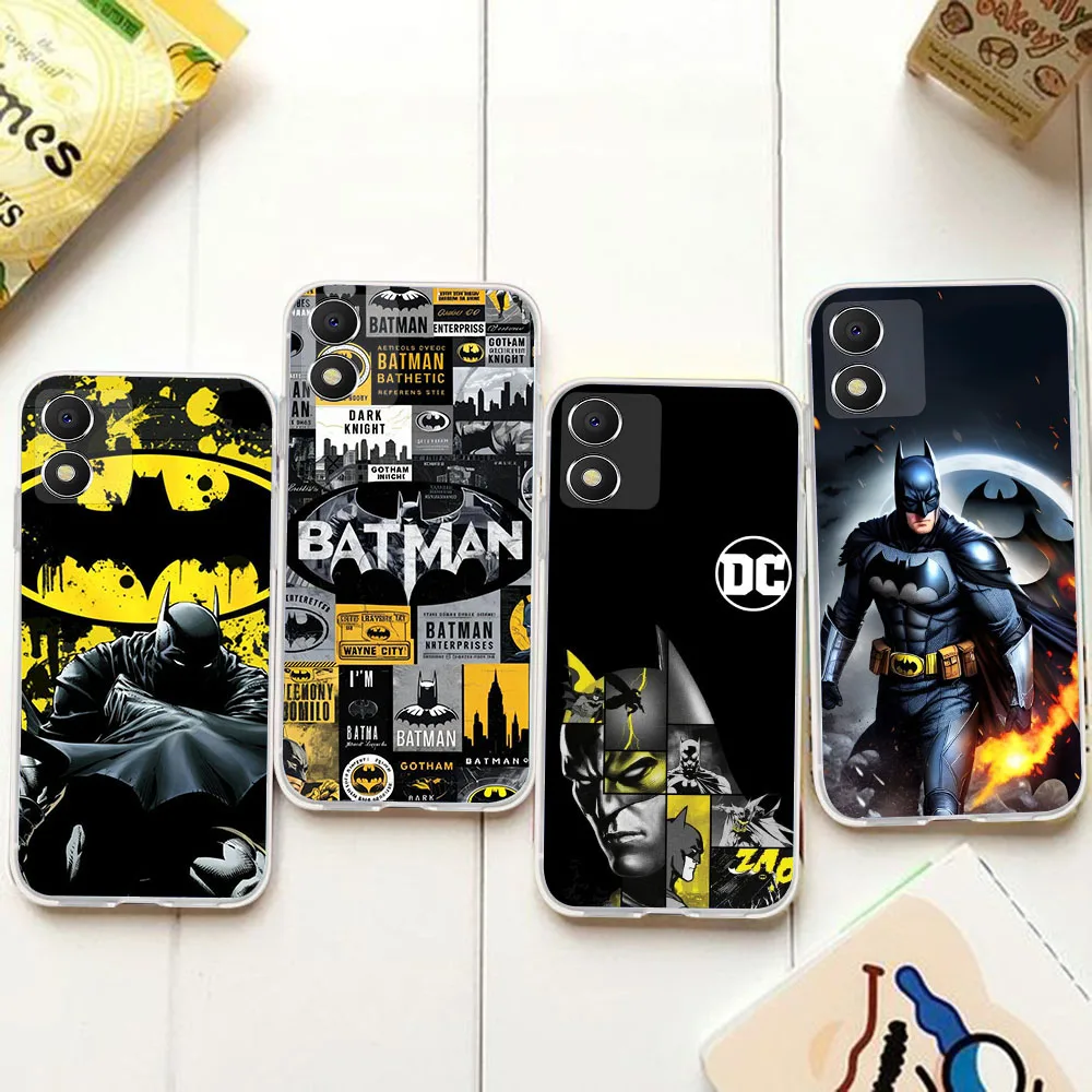 BD-11 Batman funda transparente para Moto E13 E22S G5 G7 E7 G62 E5 G5s Z2 G Power Play Plus - imagen 2
