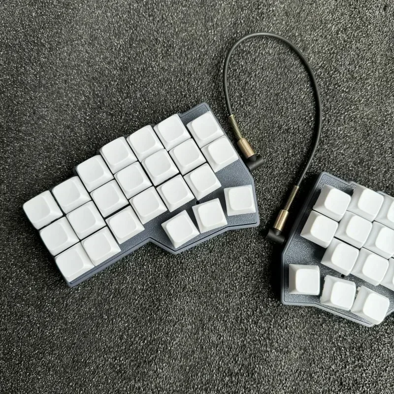 Corne V4.1 Kit de teclado dividido compatible con QMK/VIAL con cable RGB personalizado intercambio en caliente ergonómico DIY diseño de jugadores teclado de mano izquierda y derecha - imagen 5