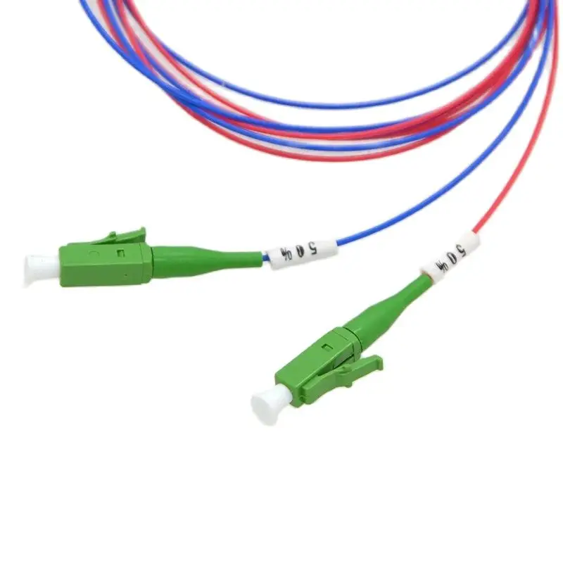 Divisor PLC de fibra óptica, tubo de acero de fibra óptica, Mini divisor diferencial, Conector de fibra óptica, 0,9mm, SM LC, UPC/APC, 10 piezas, nuevo - imagen 2