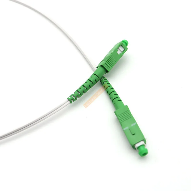 Cable de fibra óptica APC SC a SC, Cable de extensión interior de 1 núcleo, modo único óptico, Cable de parche de conversión simple, 3M/5M/10M/15M/20M/30M - imagen 2