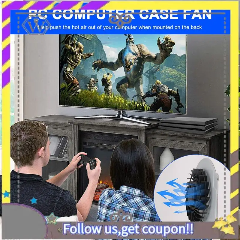 Ventilador de AU33-Cooler para consola de juegos PS4 Slim 2000, ventilador de refrigeración de Host de repuesto interno - imagen 3