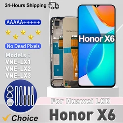 Pantalla LCD HONOR X6 con digitalizador táctil de 6,5 pulgadas