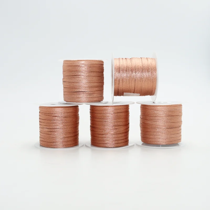 Longitud 15/8M mecha de soldadura fuerte desoldar alambre de cobre malla trenza ancho 2/2, 5/3,0mm PCB BGA removedor herramienta de soldadura de estaño - imagen 4