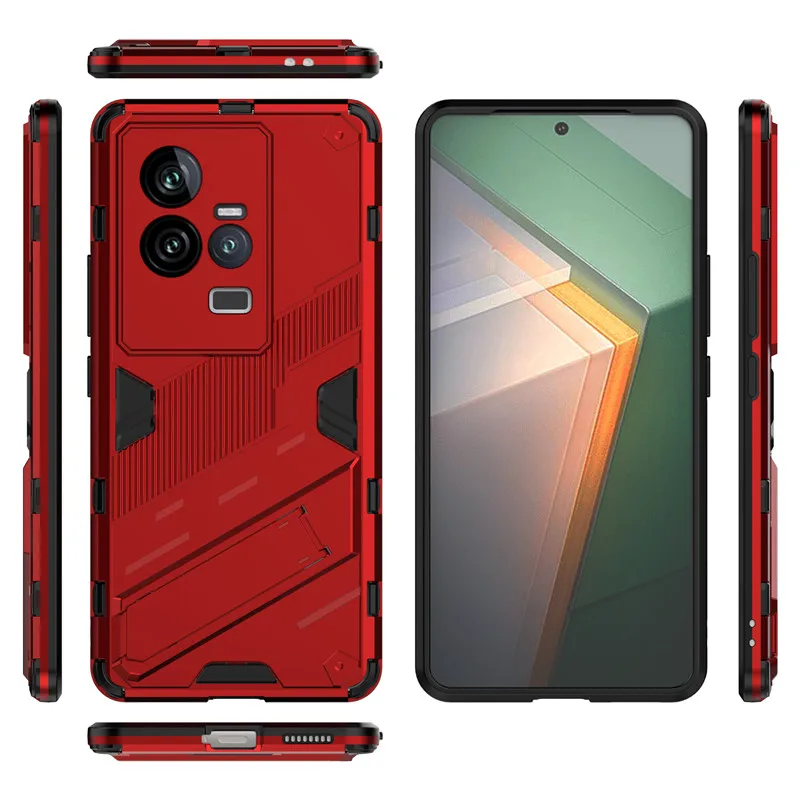 Funda protectora para ViVo IQOO 11S, carcasa estilo Punk, armadura, parachoques - imagen 3