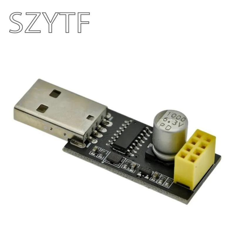 Módulo WIFI USB a ESP8266, placa adaptadora de ESP-01, ordenador, teléfono, comunicación inalámbrica, desarrollo de microcontrolador - imagen 3