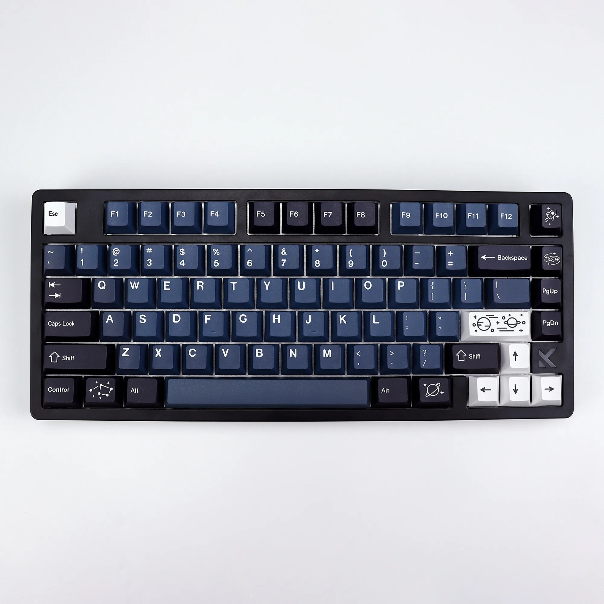 KBDiy clon GMK Galaxy Keycap PBT teclas Retro para aula 60 Teclado mecánico Gamer Split Space Cherry Profile Alice Key Cap - imagen 3