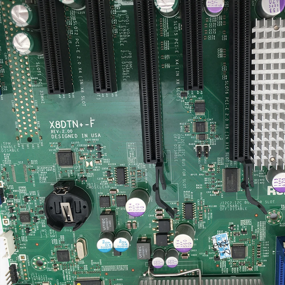 Placa base de servidor para Supermicro 1366 X58 totalmente probada X8DTN+-F - imagen 5