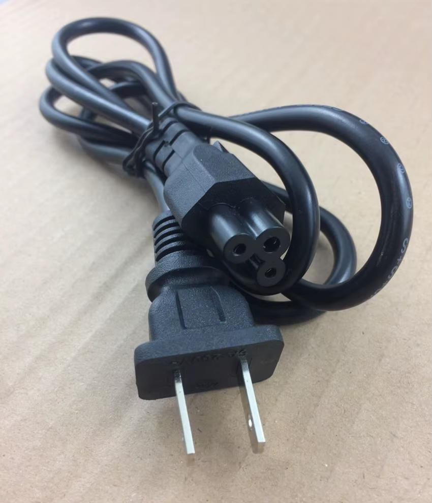 Cable Alimentación Portátil 3 Clavijas Enchufe Europeo/EE.UU. - imagen 4