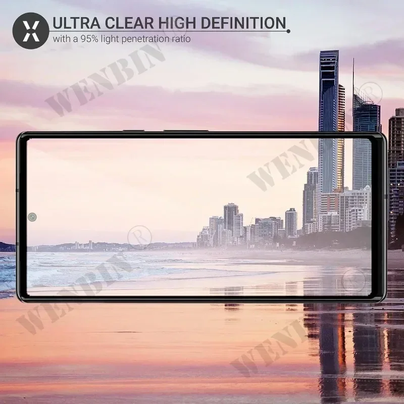 3 uds vidrio templado para Google Pixel 10 9 8 7 6 Pro XL 7A 5A 3 XL Protector de pantalla de cubierta completa curvada - imagen 5