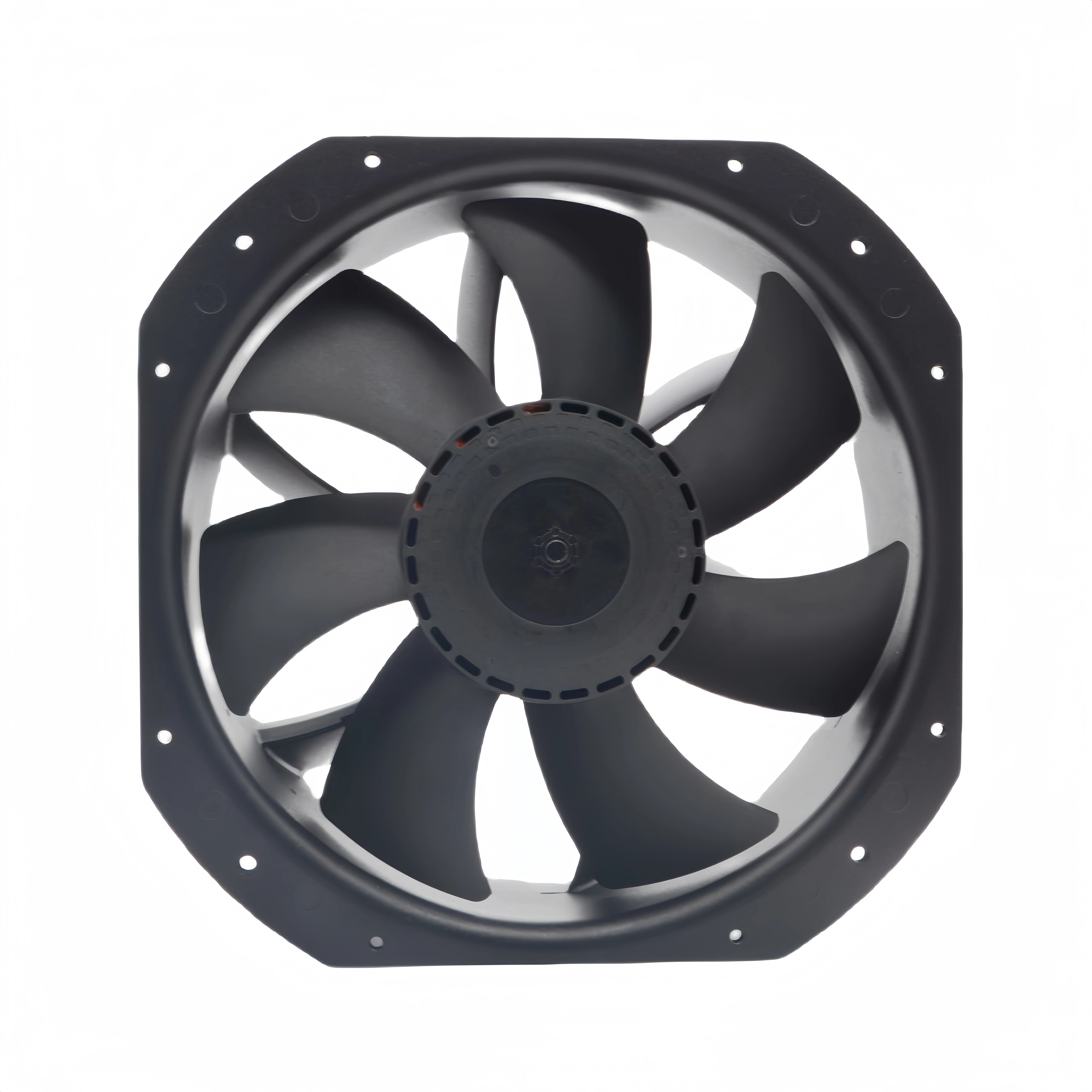 Ventilador EC industrial de 280 mm y 28 cm para SXDE28080BTM, ventilador de enfriamiento de alto flujo de aire de 115 V 230 V 1200 CFM para caja de distribución de gabinete de servidor - imagen 5