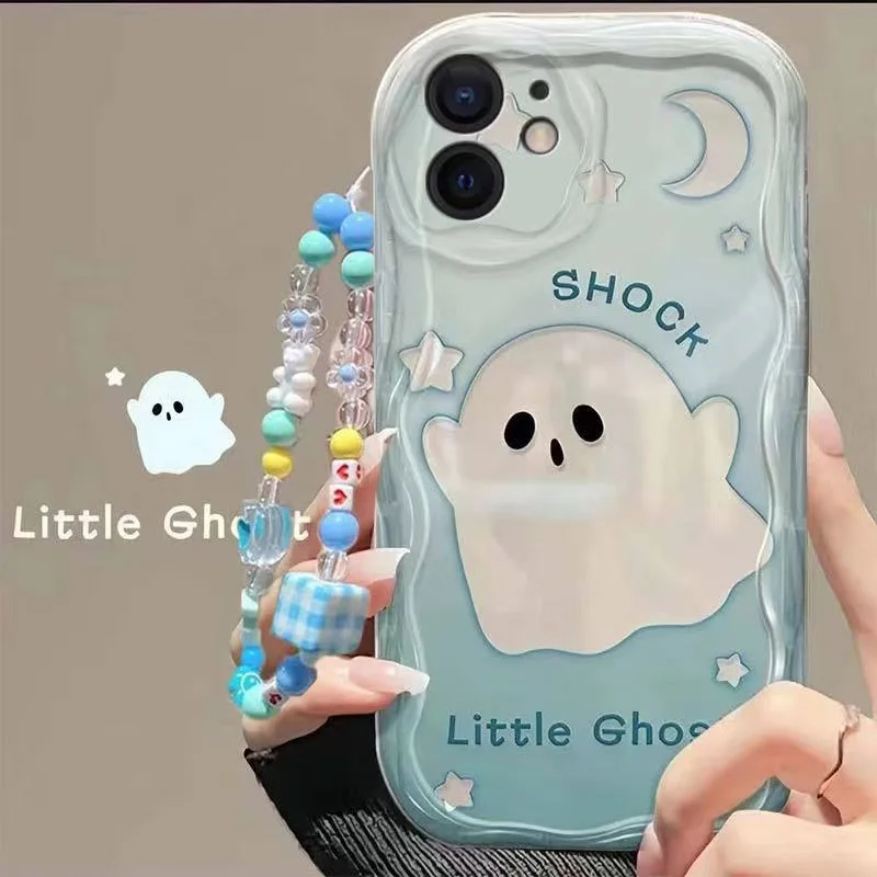 Ángel pequeño fantasma Linda funda de TPU para Honor 400 Lite X8C X7C X9C 90 200 Smart X6B X6A X5B X5 Plus Magic 7 Lite funda de teléfono