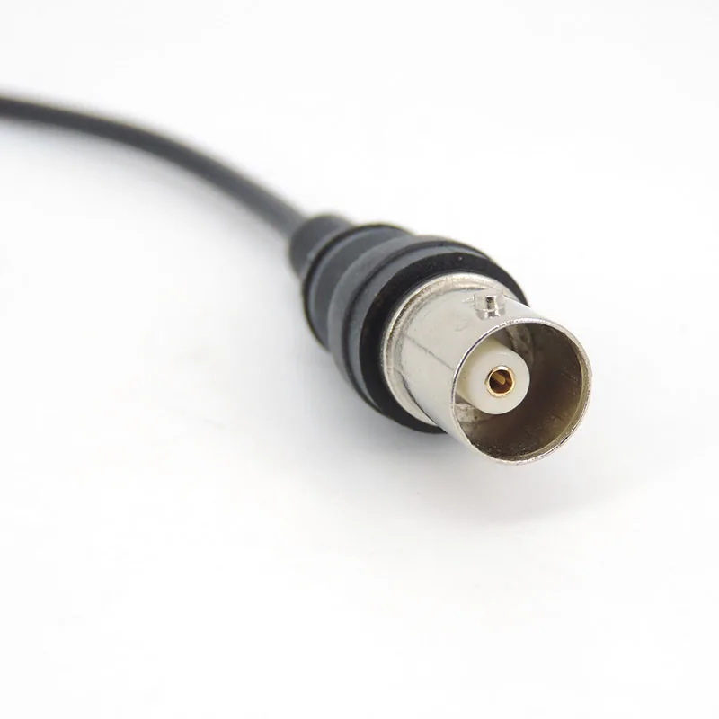 Conector de enchufe de blindaje de cable BNC macho hembra puente de cobre puro Q9 monitoreo señal coaxial cola de vídeo 19cm sin soldadura - imagen 3