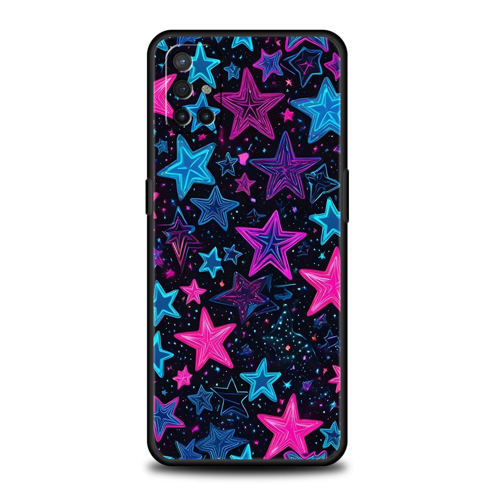 Funda de teléfono para OnePlus 13 12 11 10 9 Pro 9T 13R 12R 10R 9RT 10T 8T 8 Nord 2T CE 2 3 5G N200 N30 funda suave estrellas coloridas - imagen 5