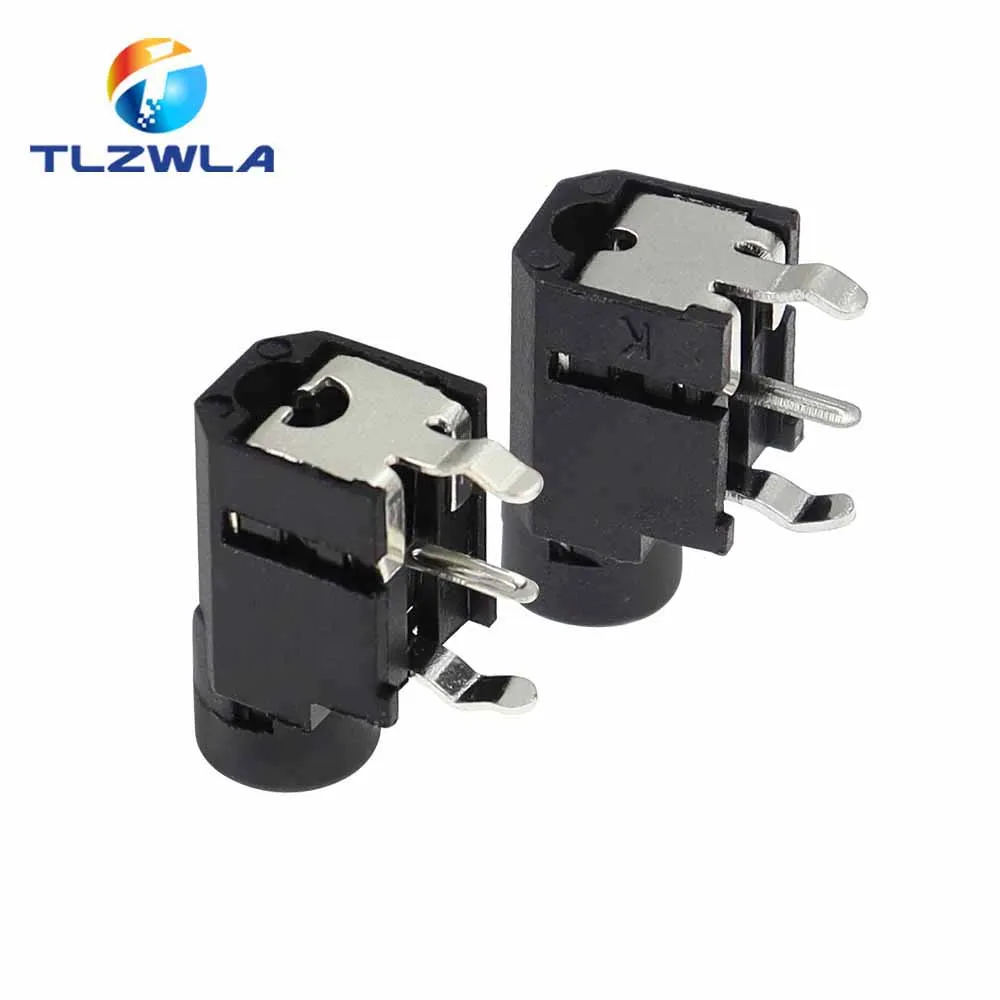 10 Uds PJ-314A 3,5 Mm doble canal, toma de auriculares de Audio estéreo PJ-314 conector de Audio mono canal de 3 pines - imagen 5