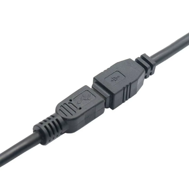 Cable Mini USB B Macho-Hembra – Negro - imagen 5