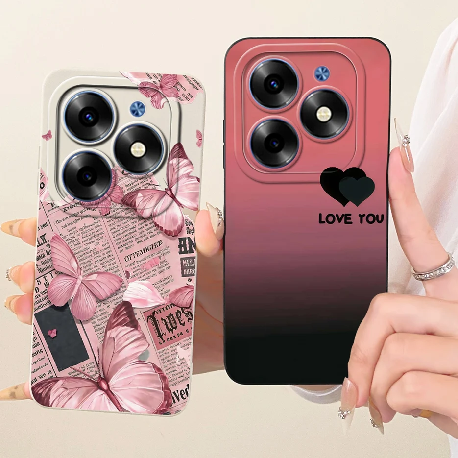 Para Tecno Spark 20 20C funda nueva funda de lujo con dibujos de dulces funda de teléfono suave de TPU para Tecno Spark 20 Pro Plus Spark20 C Fundas bolsas - imagen 4