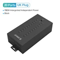 20 Port UK plug