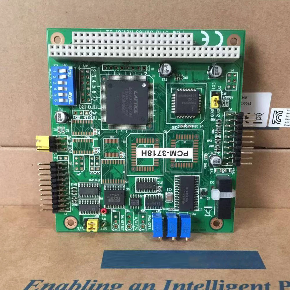 PCM-3718 serie Rev.C1 para tarjeta de interfaz de módulo Advantech tarjeta de captura multifunción PC104 de alta ganancia de 16 bits PCM-3718H - imagen 5