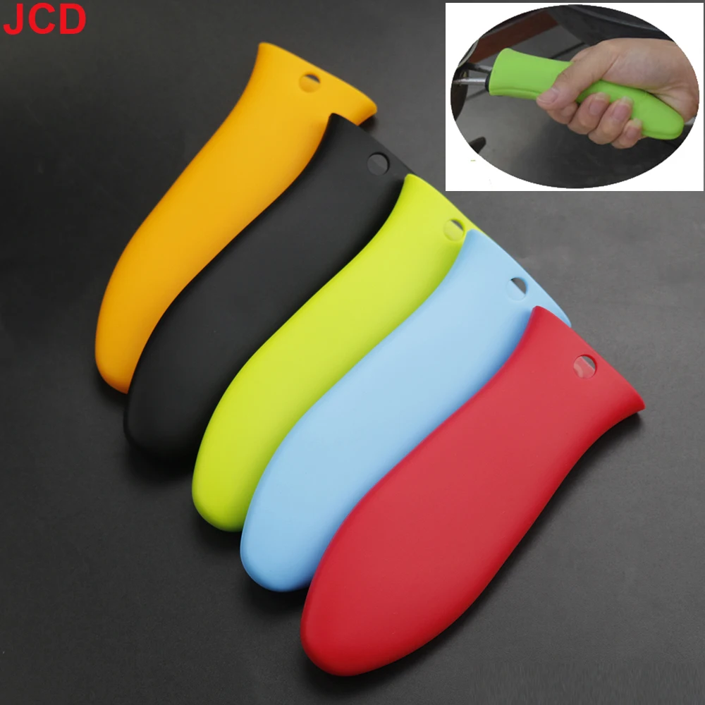 JCD-cubierta de silicona para mango de olla, cubierta aislante, herramientas de cocina, cubierta de mango de olla aislante de silicona, cubierta antideslizante para mango de olla - imagen 4