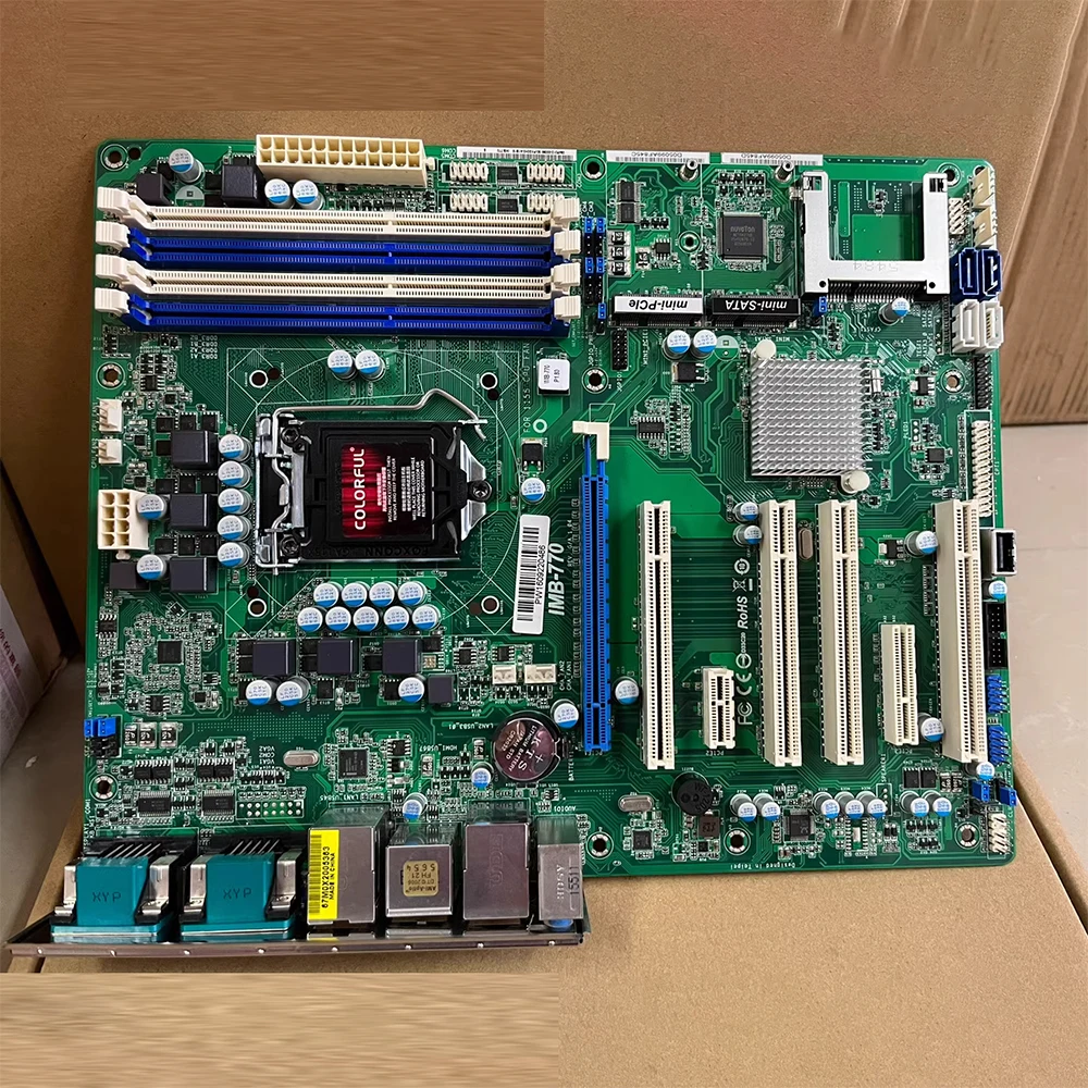 Placa base de control industrial IMB-770 REV.G/A 1.04 - imagen 3