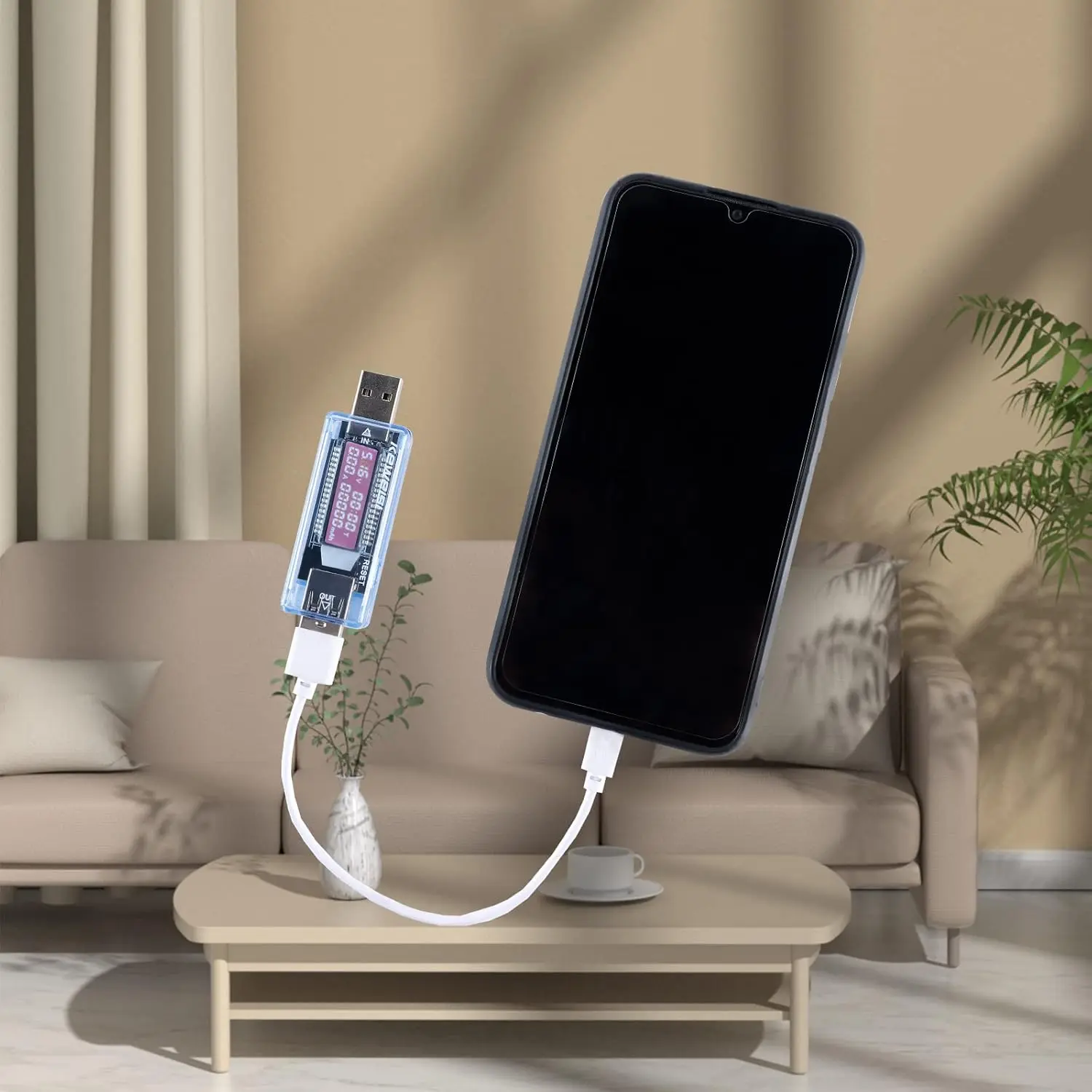 Probador USB de KWS-V20, voltímetro, amperímetro, multímetro, 3-9V, 0-3A, pantalla Digital LCD, probador de batería de energía para capacidad de energía móvil - imagen 5