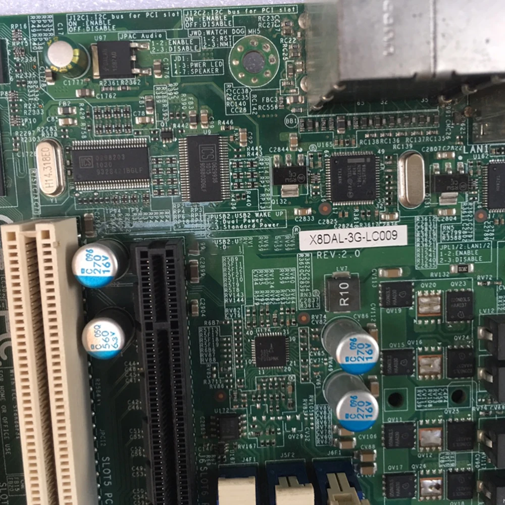 Procesador Xeon Original serie 5600/5500 placa base X8DAL-3G-LC009 - imagen 2