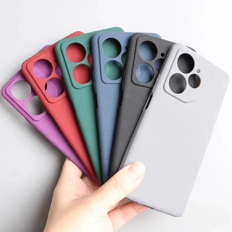 Para Realme NEO 7 NEO7 Ultra fino mate arenisca suave funda para Realme GT 7 Pro GT6 T NEO 6 SE 7SE protección silicona Tpu parachoques - imagen 2